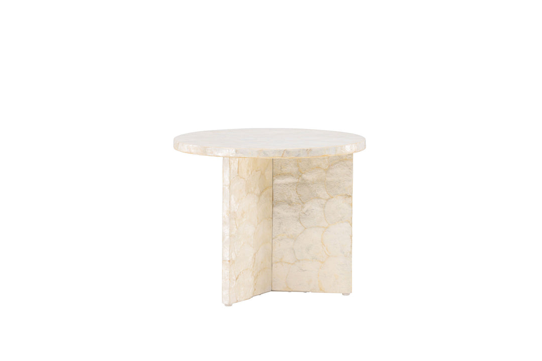 Vind Smögen Sofa Table ⌀40  - Capiz / Natural