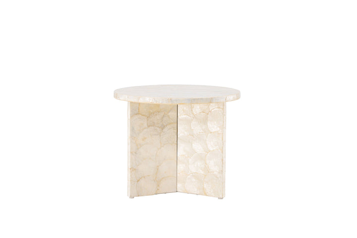Vind Smögen Sofa Table ⌀40  - Capiz / Natural