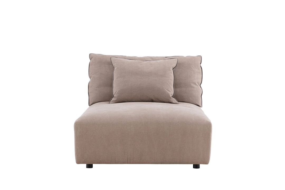Vind Malö Daybed - Dark Brown Linen /
