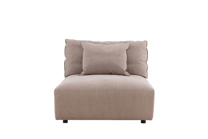 Vind Malö Daybed - Dark Brown Linen /