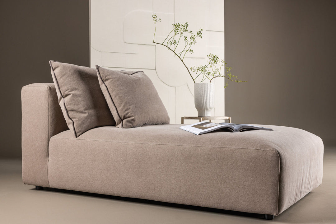 Vind Malö Daybed - Dark Brown Linen /