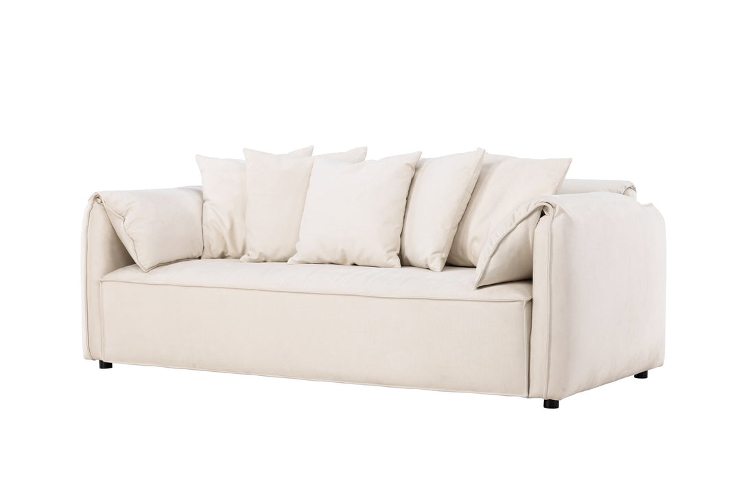 Vind Torekov 3-seat Sofa - Beige Mocca Look /