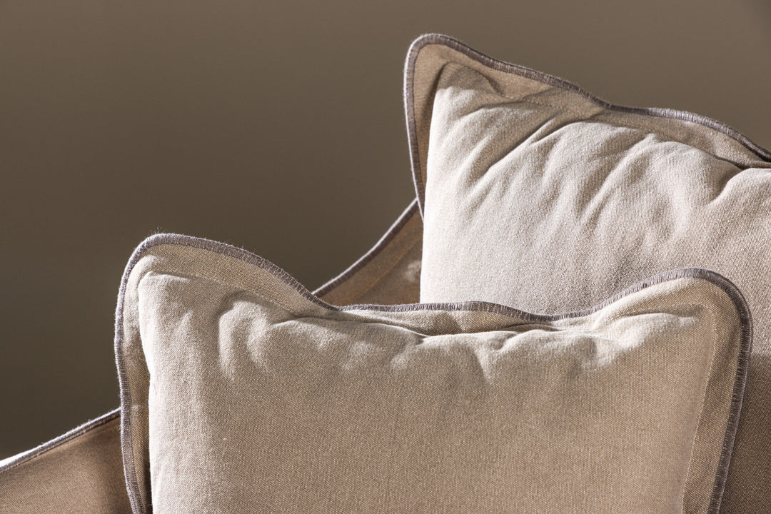 Vind Oskarshamn 3-seat Sofa - Beige/Brown /