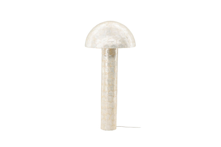 Vind Lindön Floor Lamp ⌀55 - Capiz / Natural