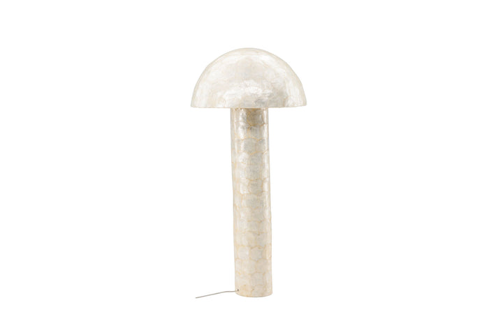 Vind Lindön Floor Lamp ⌀55 - Capiz / Natural