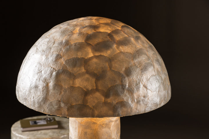 Vind Lindön Floor Lamp ⌀55 - Capiz / Natural