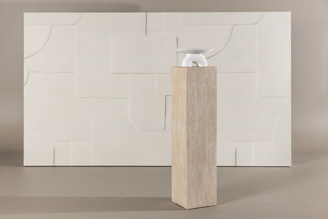 Vind Ramsvik Side table 23x95 - Travertine look / FSC 100%