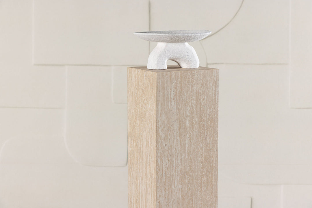 Vind Ramsvik Side table 23x95 - Travertine look / FSC 100%