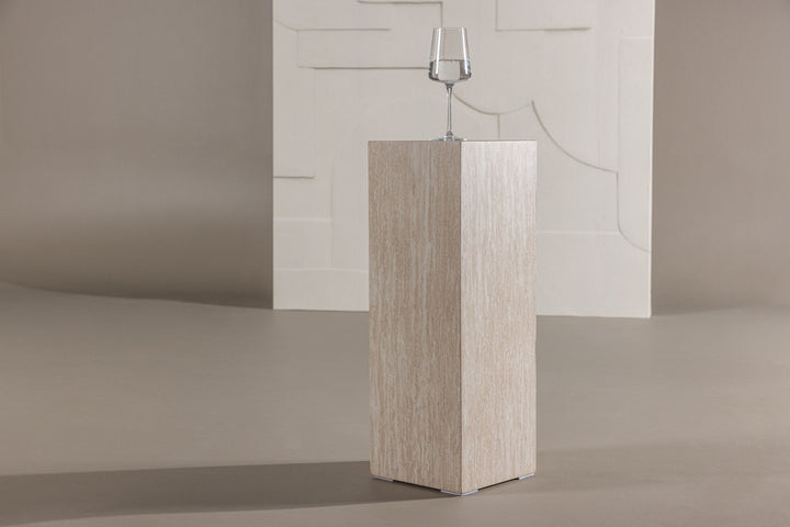 Vind Ramsvik Side table 23x65 - Travertine look / FSC 100%