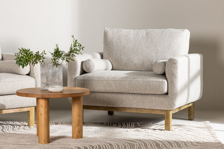 Venture Home Olympos Armchair - Woodlook /  Beige