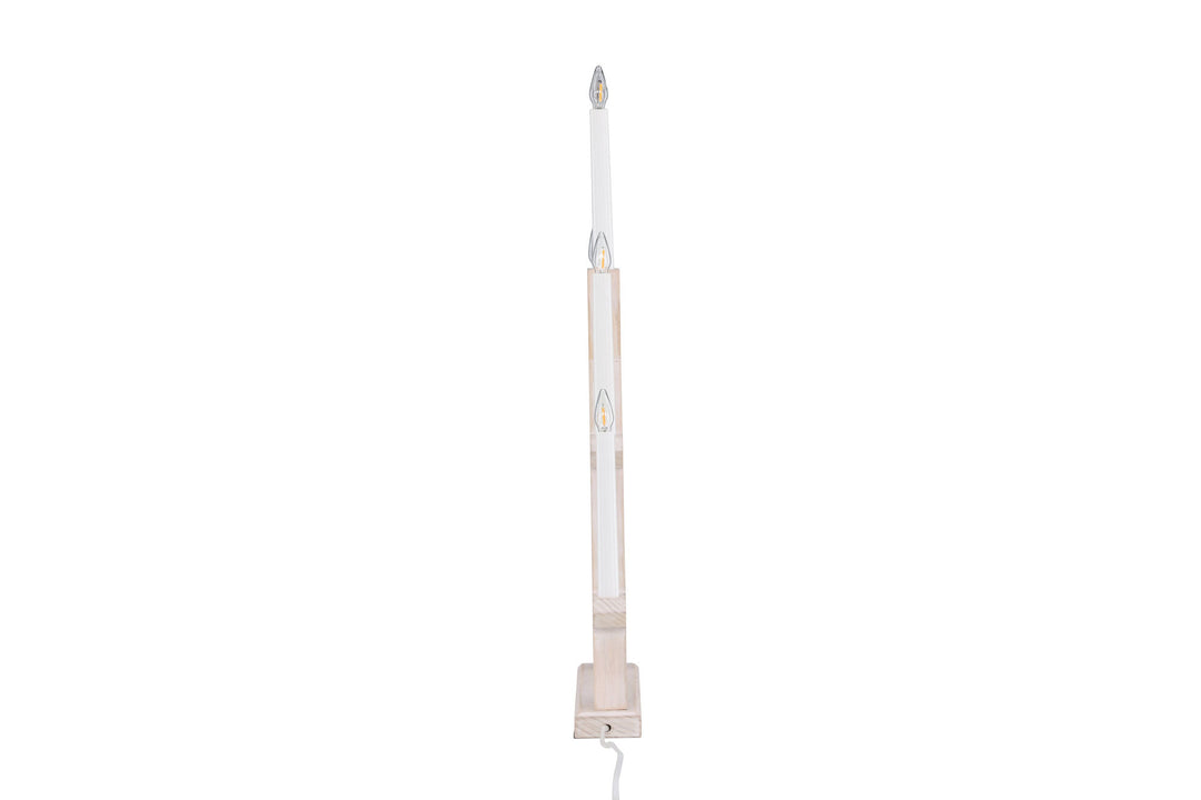 Venture Home Val Thorens Table Lamp - Whitewash /  Pine