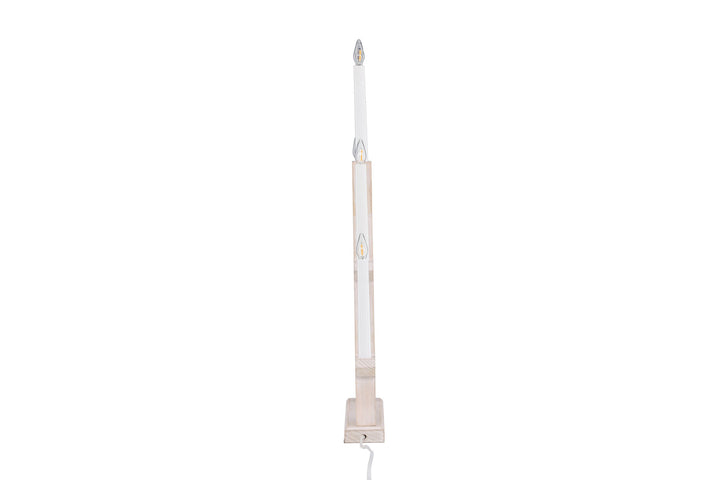 Venture Home Val Thorens Table Lamp - Whitewash /  Pine
