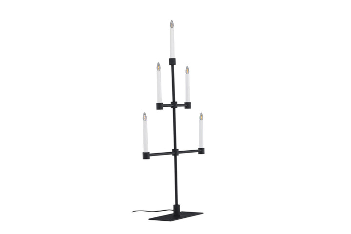 Venture Home Avoriaz Table Lamp - Matt Black /  Metal