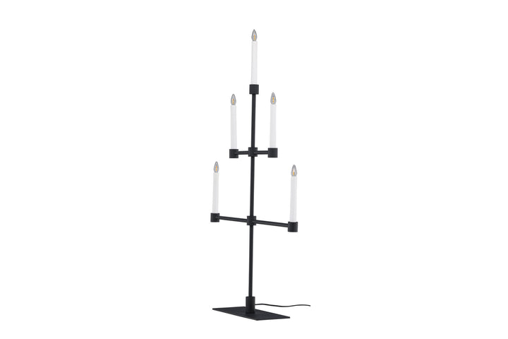 Venture Home Avoriaz Table Lamp - Matt Black /  Metal