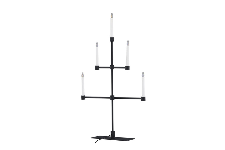 Venture Home Avoriaz Table Lamp - Matt Black /  Metal