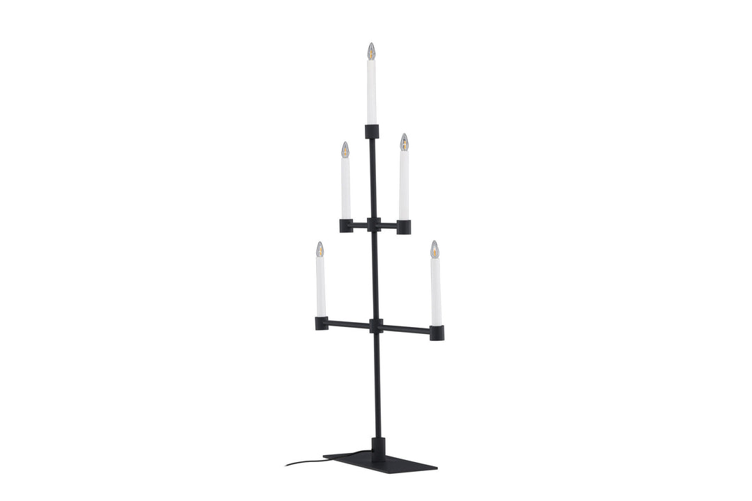 Venture Home Avoriaz Table Lamp - Matt Black /  Metal