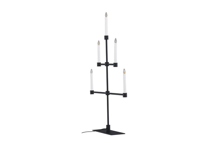 Venture Home Avoriaz Table Lamp - Matt Black /  Metal