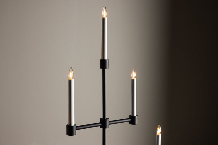 Venture Home Avoriaz Table Lamp - Matt Black /  Metal