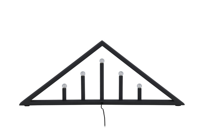 Venture Home Sankt Anton Table Lamp - Matt Black /  Metal