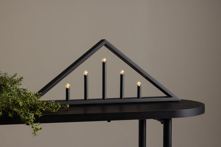 Venture Home Sankt Anton Table Lamp - Matt Black /  Metal