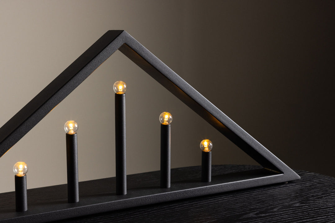 Venture Home Sankt Anton Table Lamp - Matt Black /  Metal