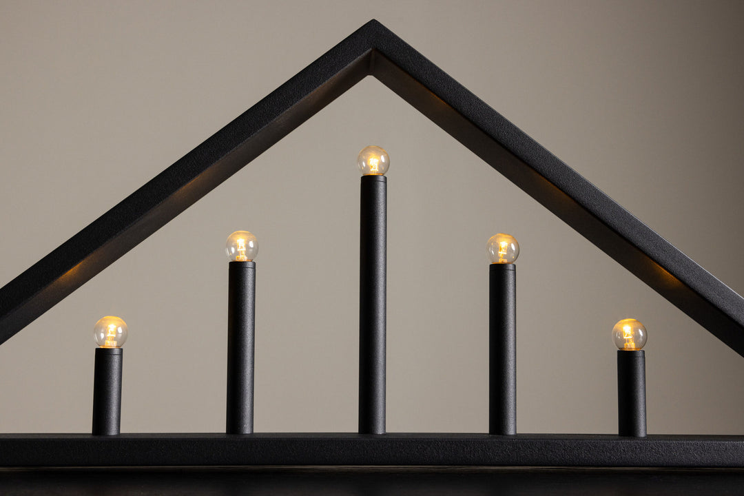 Venture Home Sankt Anton Table Lamp - Matt Black /  Metal