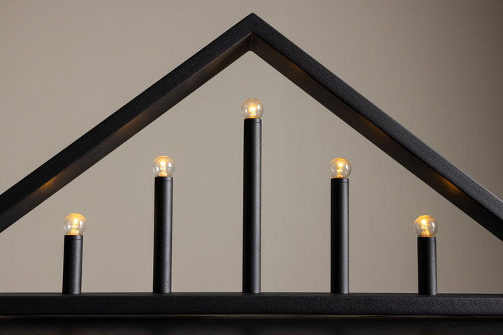 Venture Home Sankt Anton Table Lamp - Matt Black /  Metal