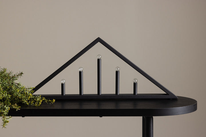 Venture Home Sankt Anton Table Lamp - Matt Black /  Metal