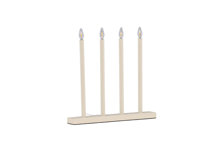 Venture Home Lofsdalen Table Lamp - Beige /  Metal