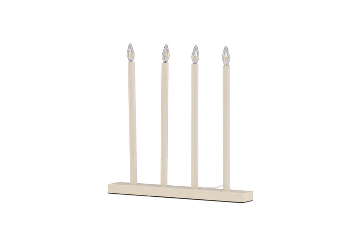 Venture Home Lofsdalen Table Lamp - Beige /  Metal