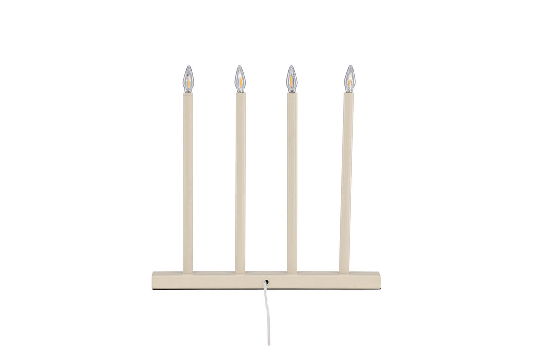 Venture Home Lofsdalen Table Lamp - Beige /  Metal