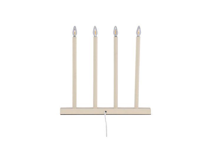 Venture Home Lofsdalen Table Lamp - Beige /  Metal