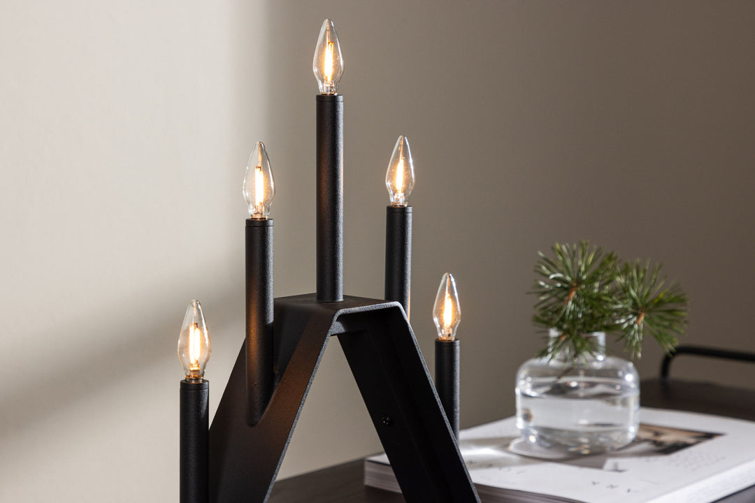 Venture Home Åre Table Lamp - Black /  Metal