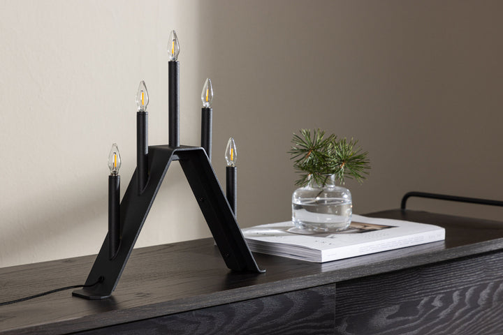 Venture Home Åre Table Lamp - Black /  Metal