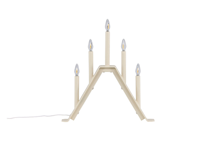 Venture Home Åre Table Lamp - Beige /  Metal
