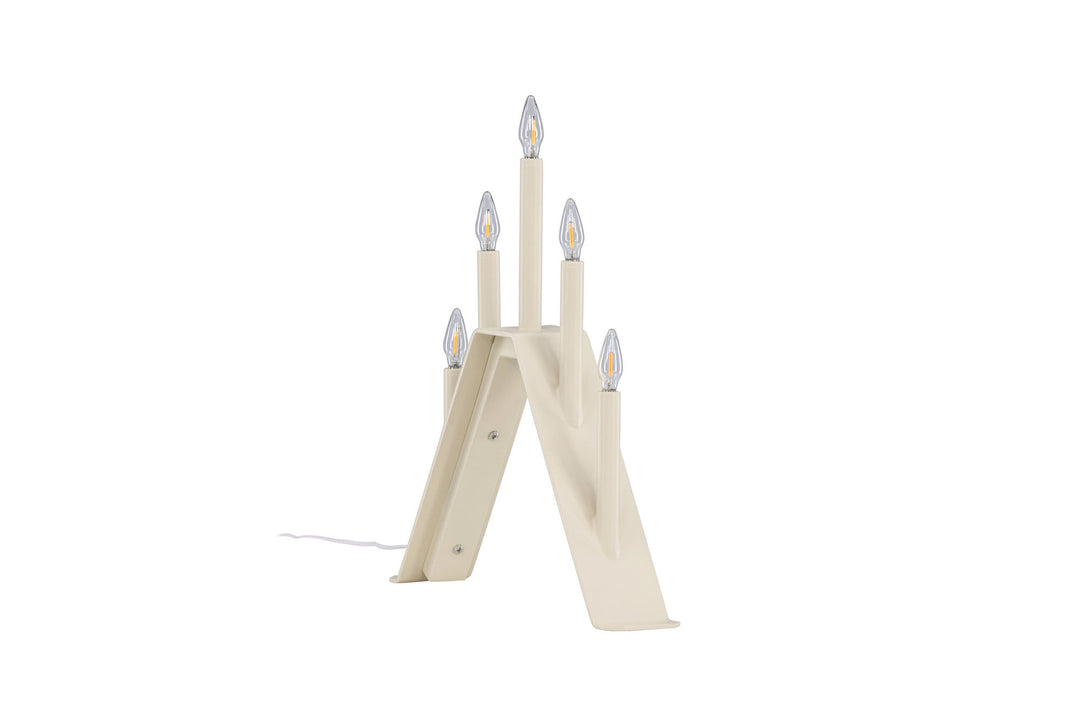 Venture Home Åre Table Lamp - Beige /  Metal