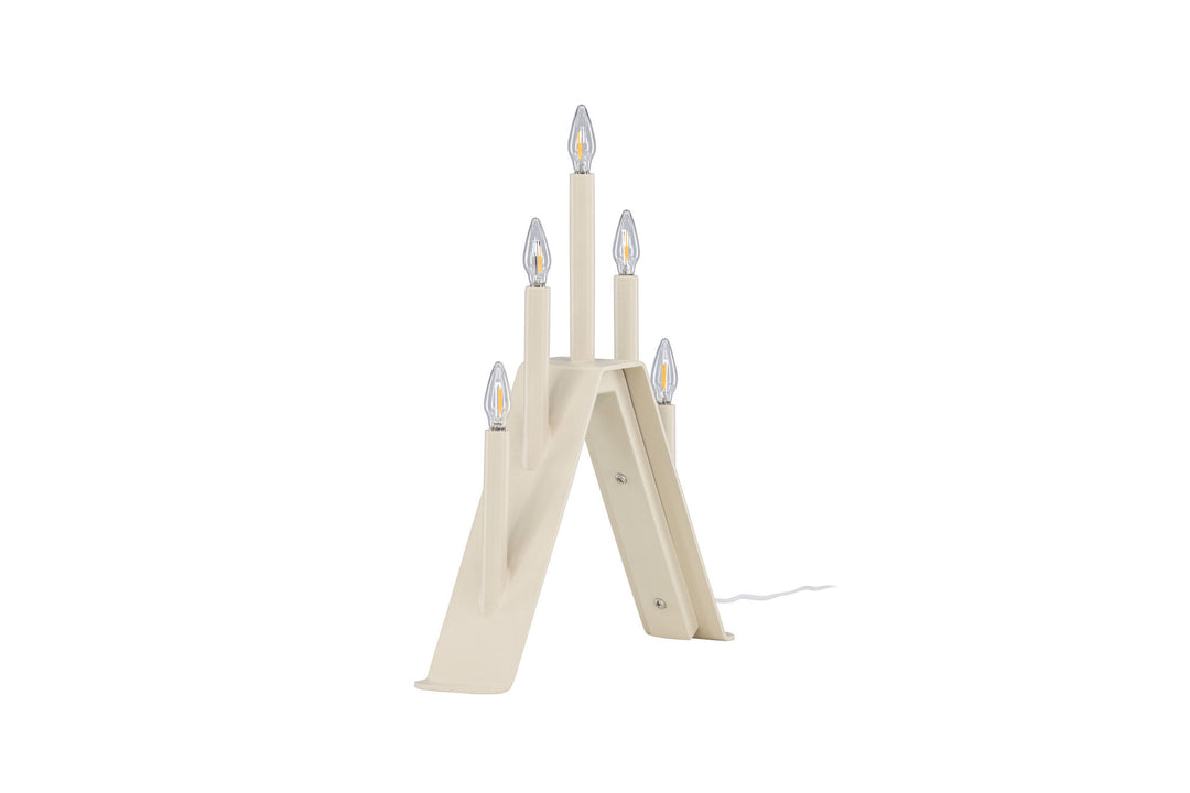 Venture Home Åre Table Lamp - Beige /  Metal