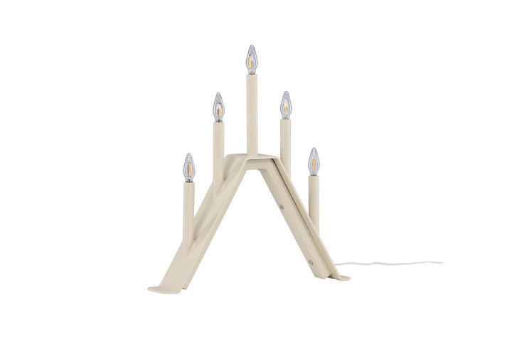 Venture Home Åre Table Lamp - Beige /  Metal