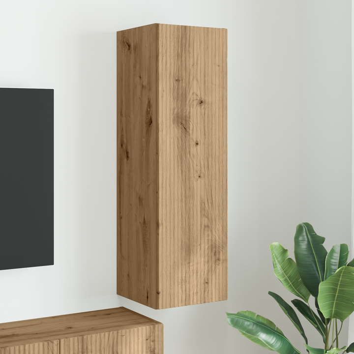 TV vægskab Artisan eg 30 x 31 x 100 cm Konstrueret træ
