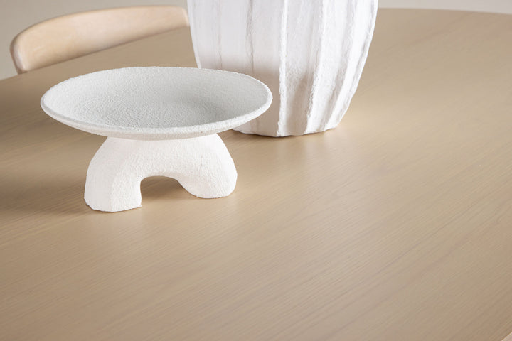Venture Home Tyresö Table 100x220 cm - Whitewash with Ven Chair - Whitewash