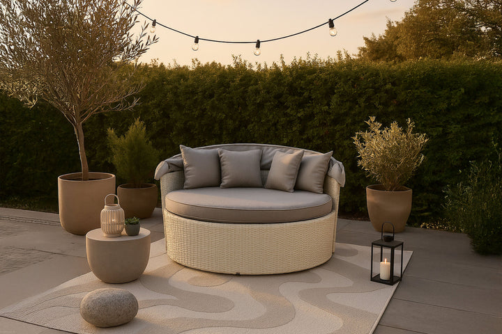Venture Home Padova Love bed - White/Grey