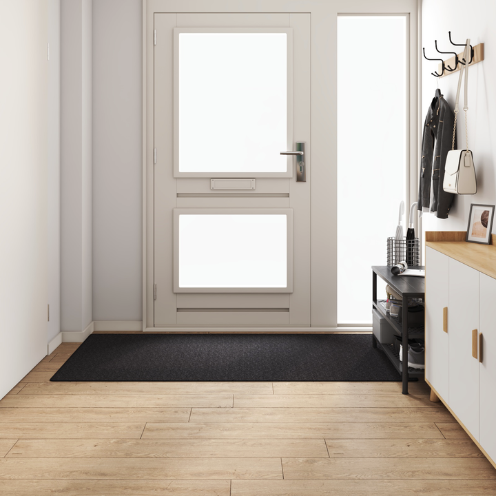 Tæppe Runner Antracit 100 x 200 cm 100% Polypropylen