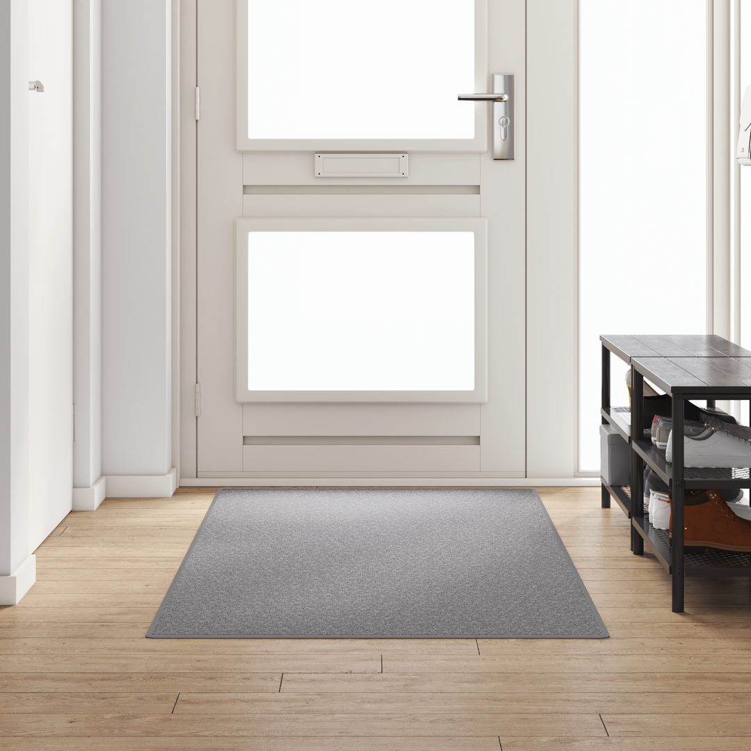 Tæppe Runner Lysegrå 100 x 250 cm 100% Polypropylen