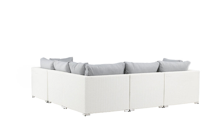 Venture Home Amazon Module Sofa set 3+2+1 - White/Grey
