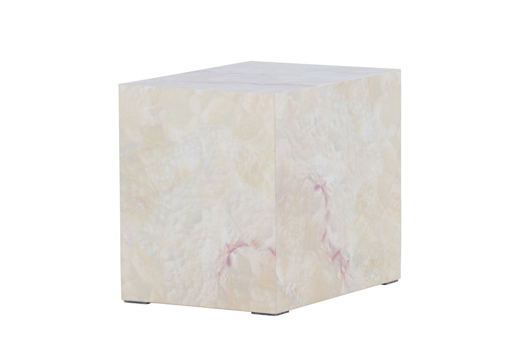 Venture Home York Side Table 30x35x25 cm - Beige Stonelook