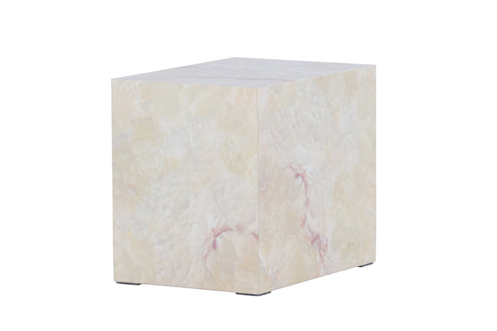 Venture Home York Side Table 30x35x25 cm - Beige Stonelook