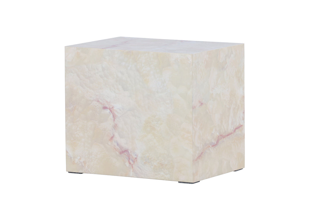 Venture Home York Side Table 30x35x25 cm - Beige Stonelook