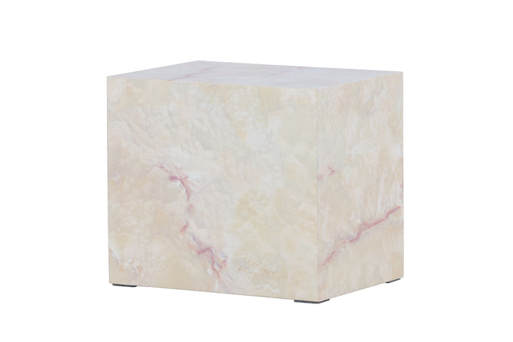 Venture Home York Side Table 30x35x25 cm - Beige Stonelook