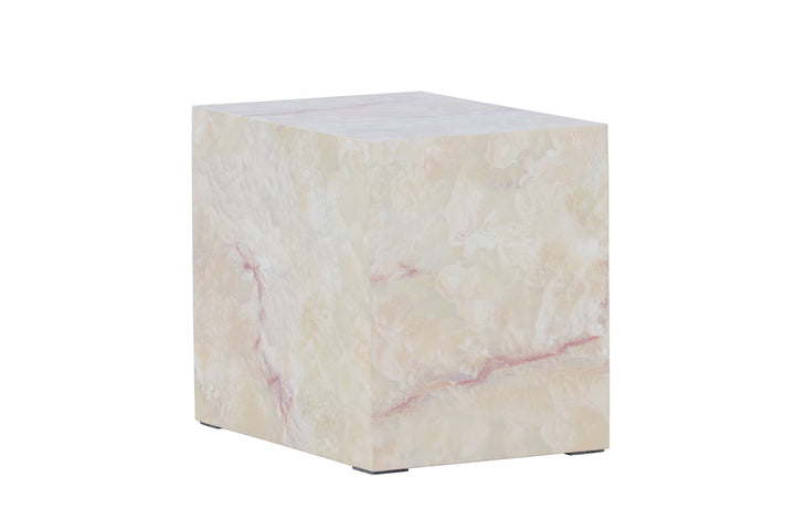 Venture Home York Side Table 30x35x25 cm - Beige Stonelook