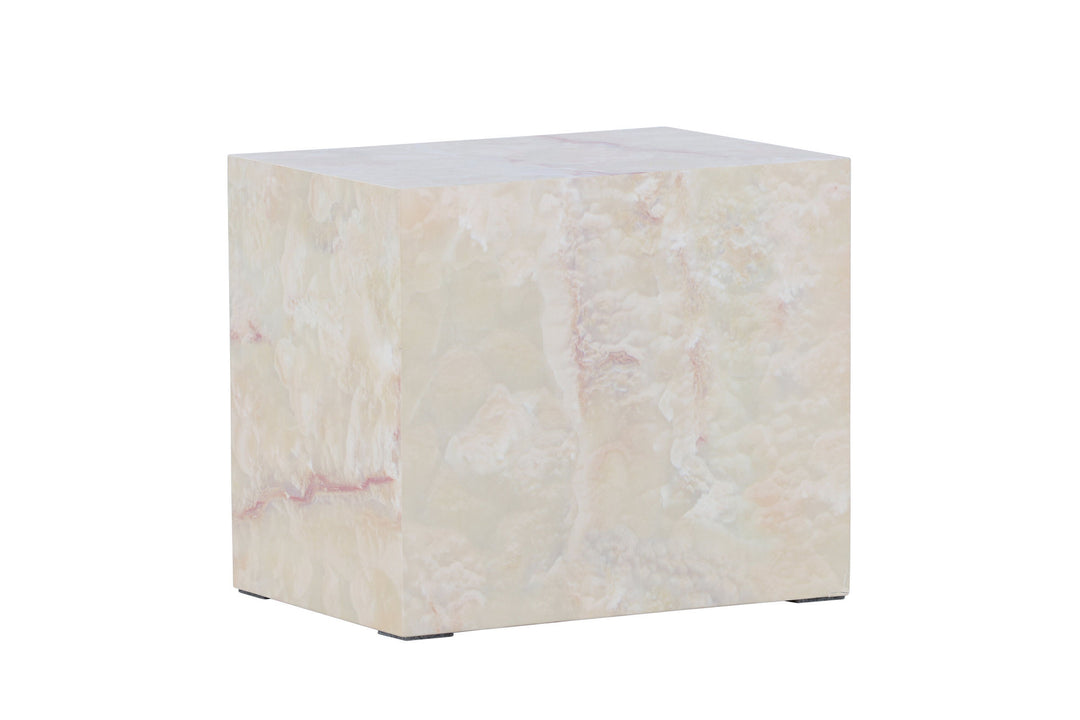 Venture Home York Side Table 30x35x25 cm - Beige Stonelook